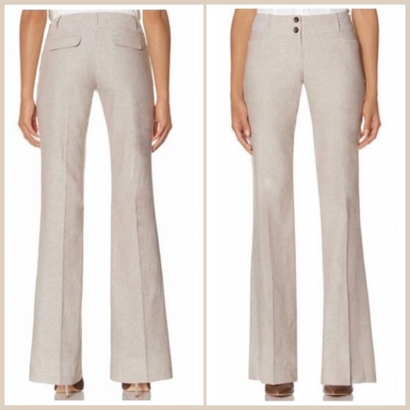 The Limited Cassidy Fit Wide Leg Linen 